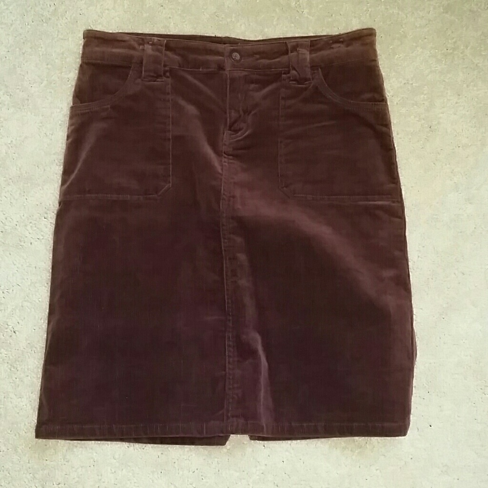 Maroon vintage forever 21 skirt