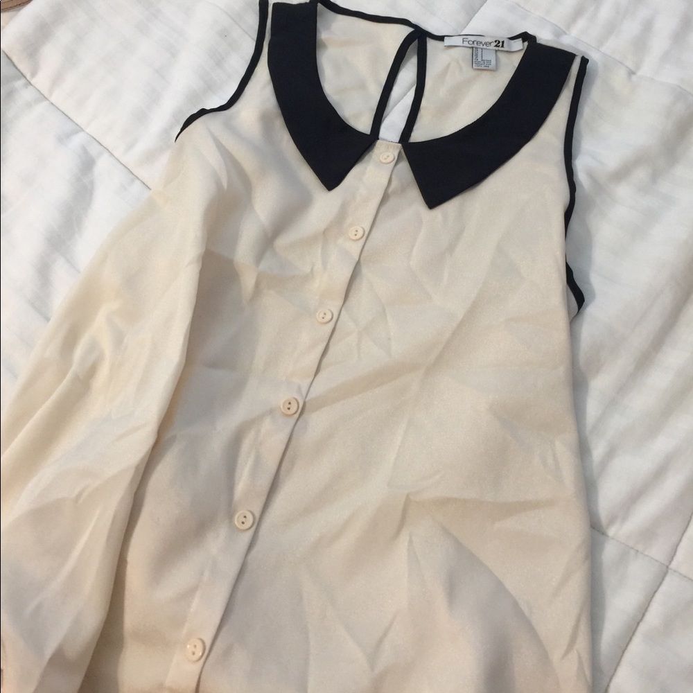 Forever 21 flowy tank blouse
