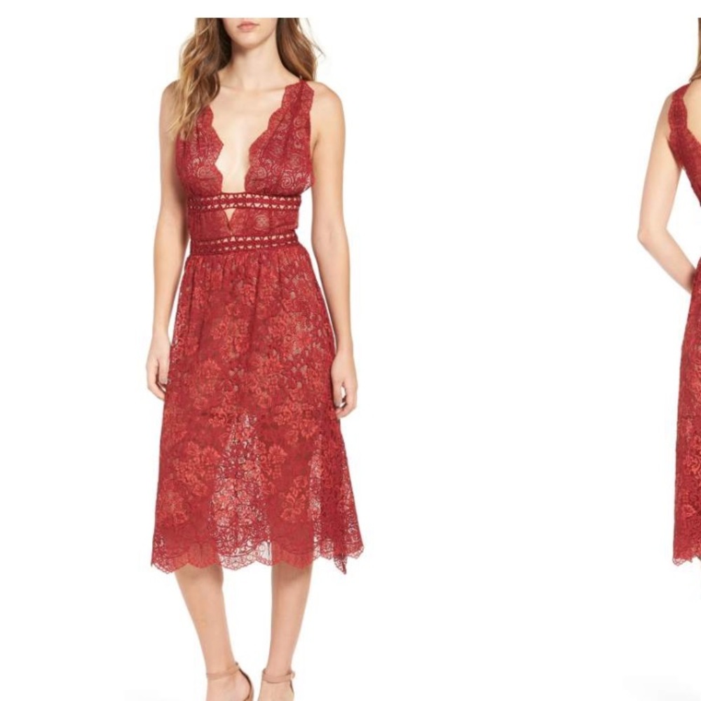 🌟NWOT🌟For love and lemons Mon Cheri dress