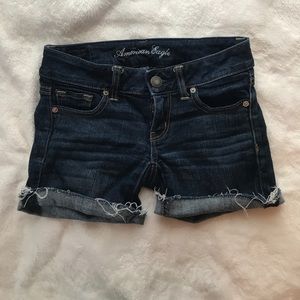 American Eagle Stretch Midi Shorts