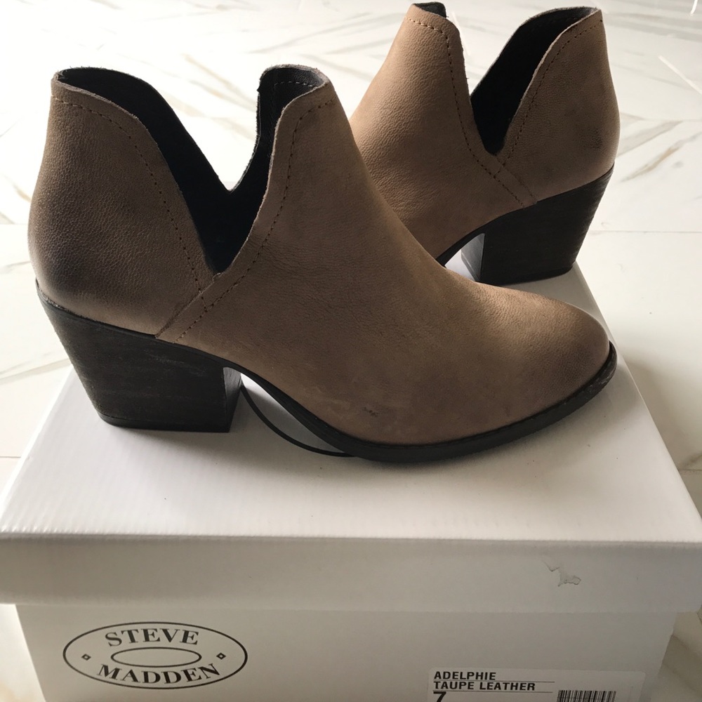 Steve Madden Adelphie bootie.