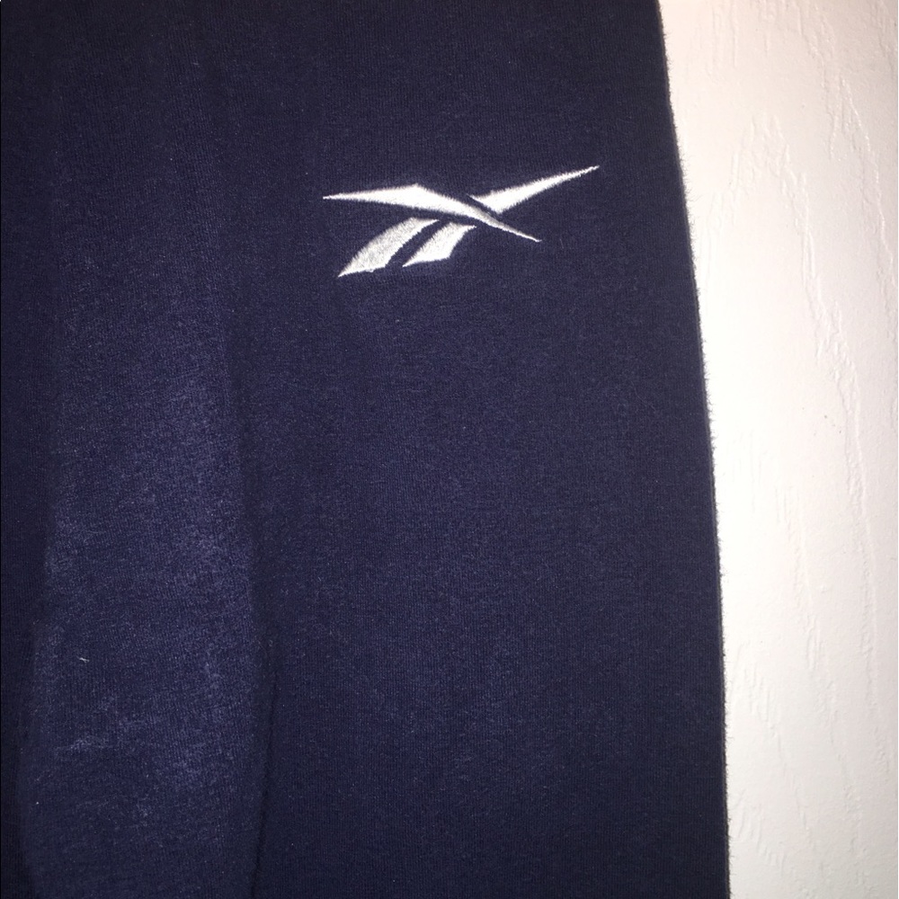Navy blue Reebok pants - Picture 2 of 6