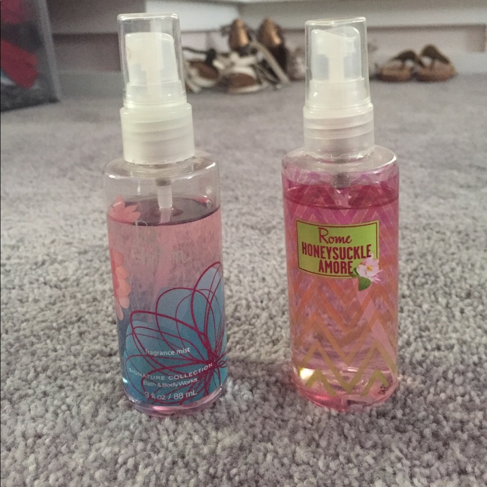 barely used Bath & Body Works perfume mist