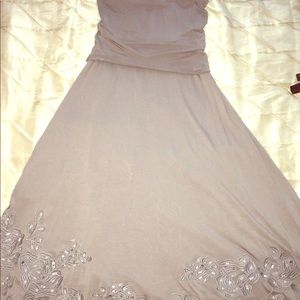 INC STRAPLESS DRESS/ skirt