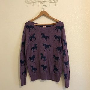 Purple Unicorn Sweater🦄