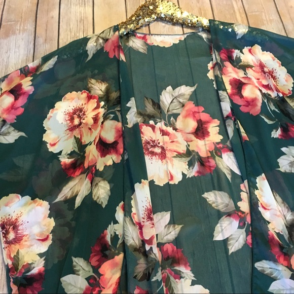 Floral kimono - Picture 3 of 4