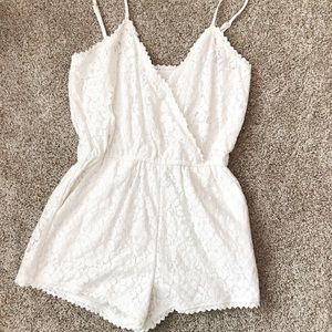 Lace romper