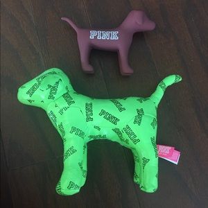 Victoria's Secret Plush and mini PINK dogs