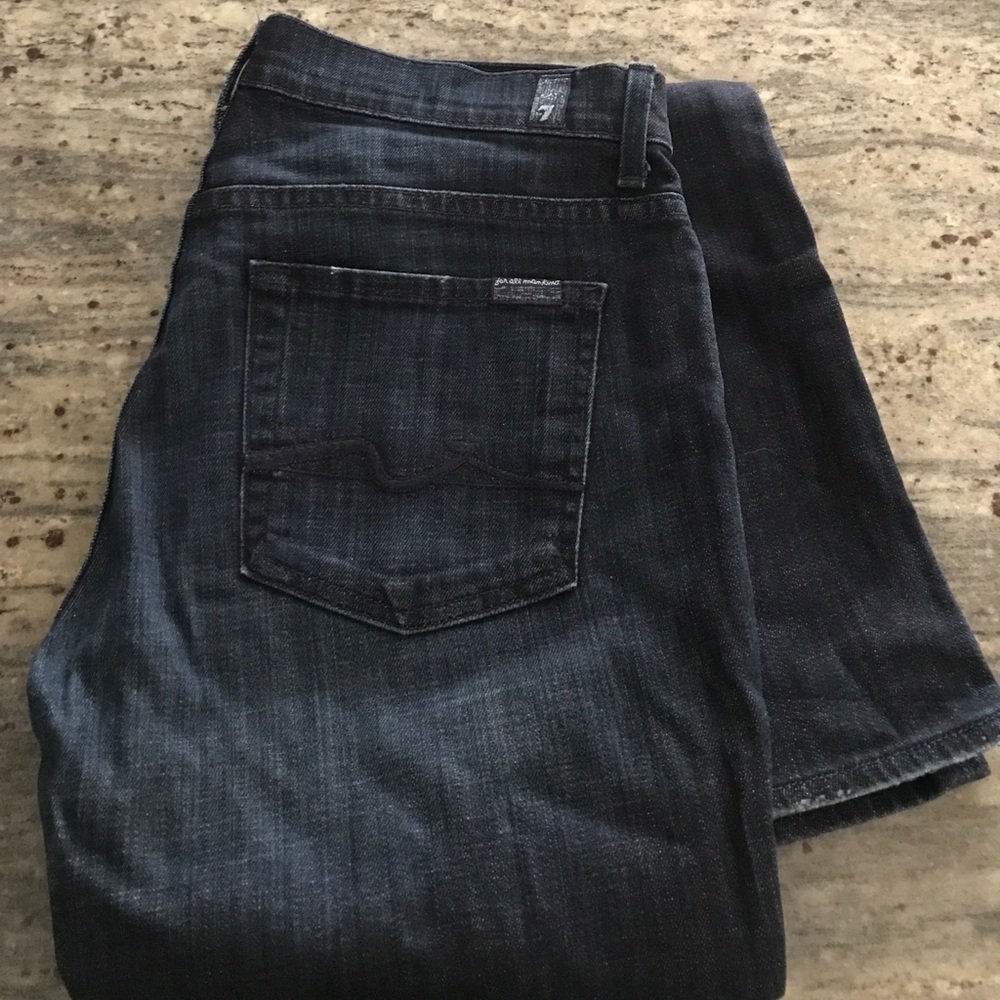 High waisted bootcut sevens