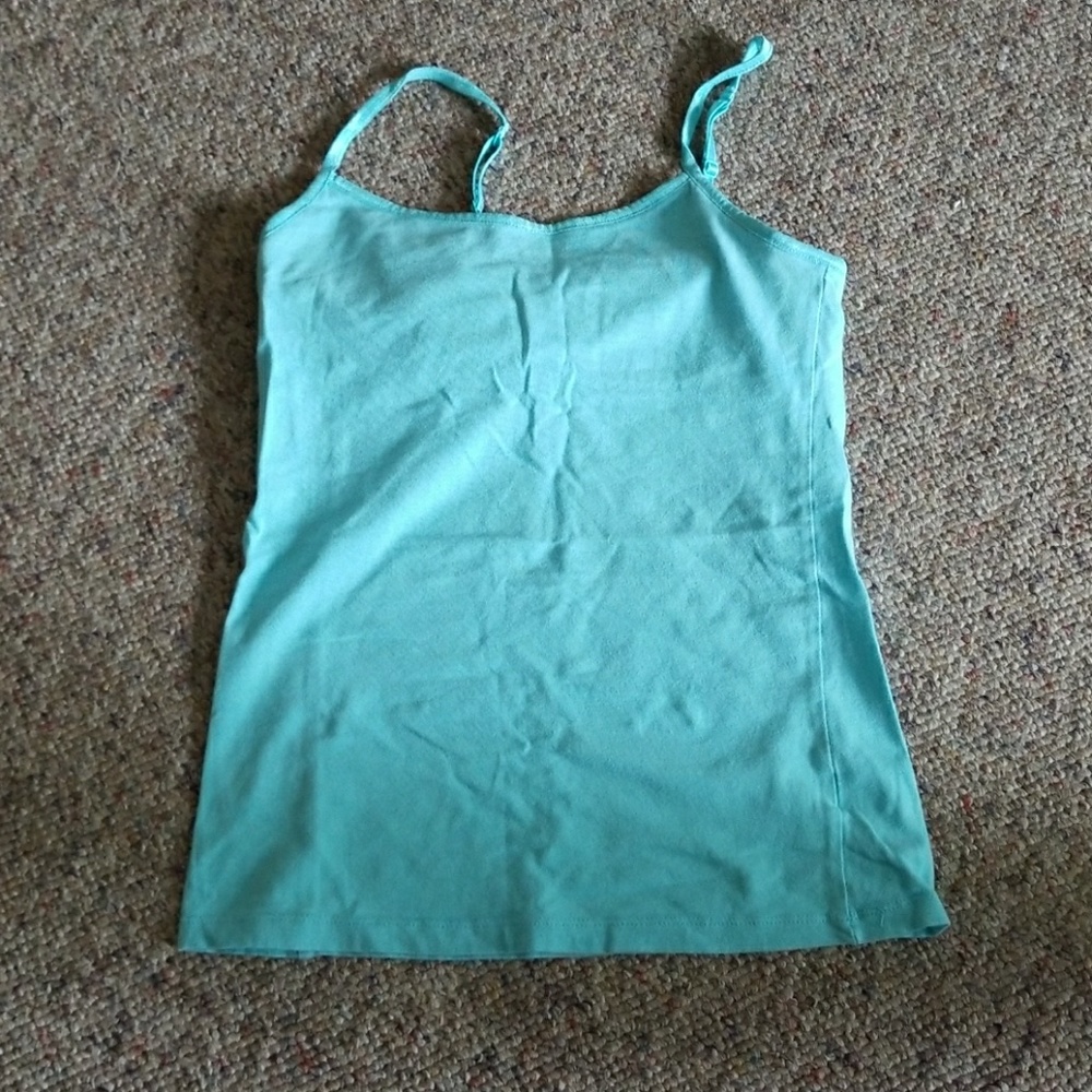 Mint colored cami