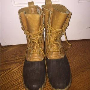 L.L Bean duck boots