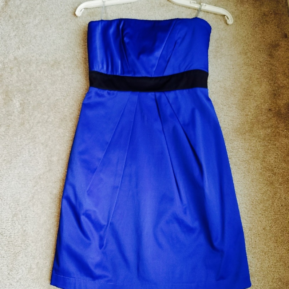 Forever21 Small Cobalt blue Cocktail Dress