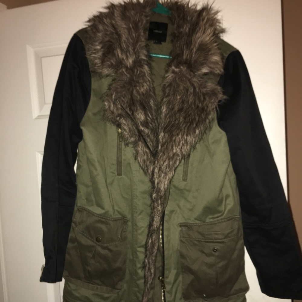 Forever 21 Fur Coat.