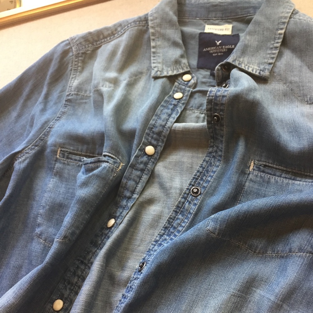 Boyfriend fit shirt from American Eagle