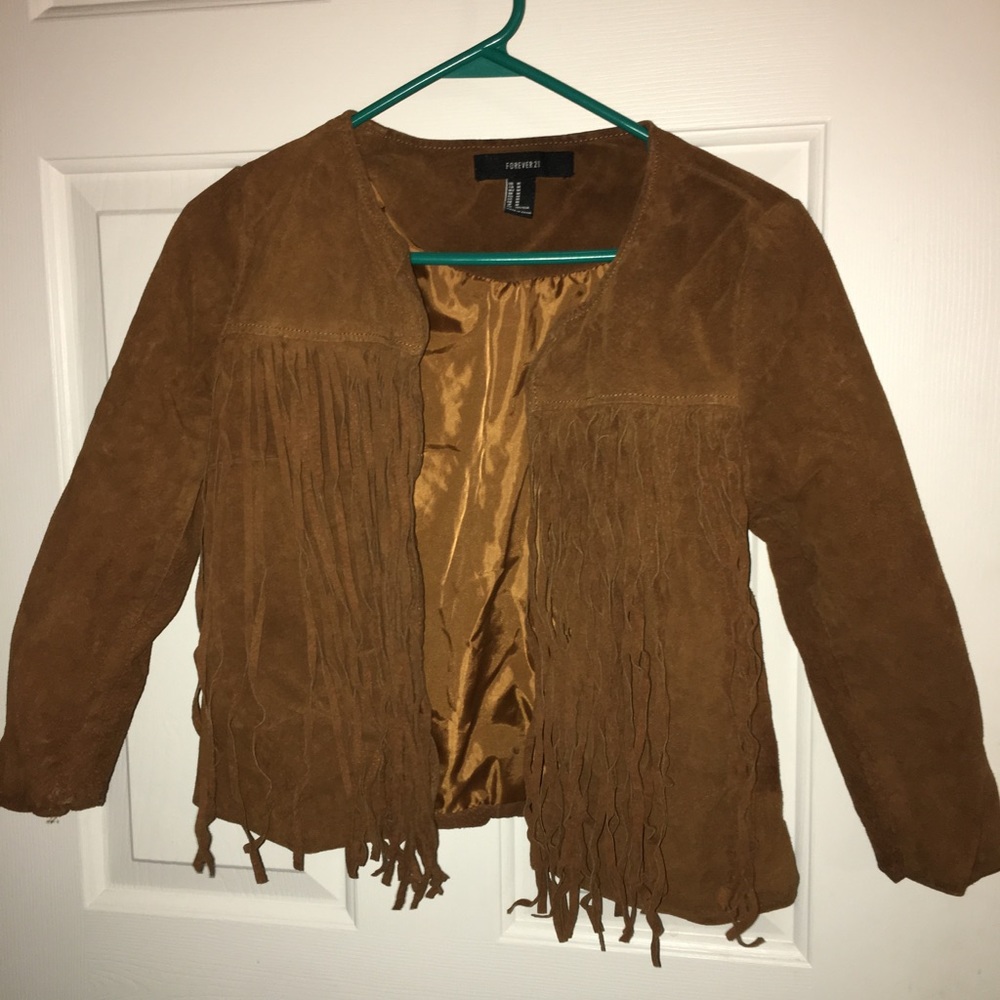 Fringer Suede Jacket.