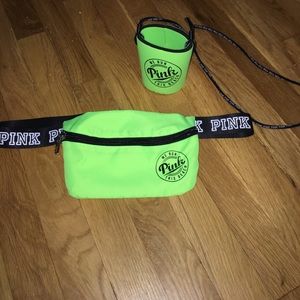Victoria's Secret Pink Fannypack / Drink Coozey