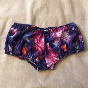 GALAXY spandex shorts 🌝🌚💫
