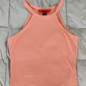 Halter style tank top