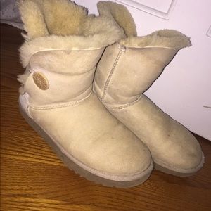 Bailey button sand uggs