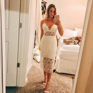 Crochet Ivory/Cream Dress
