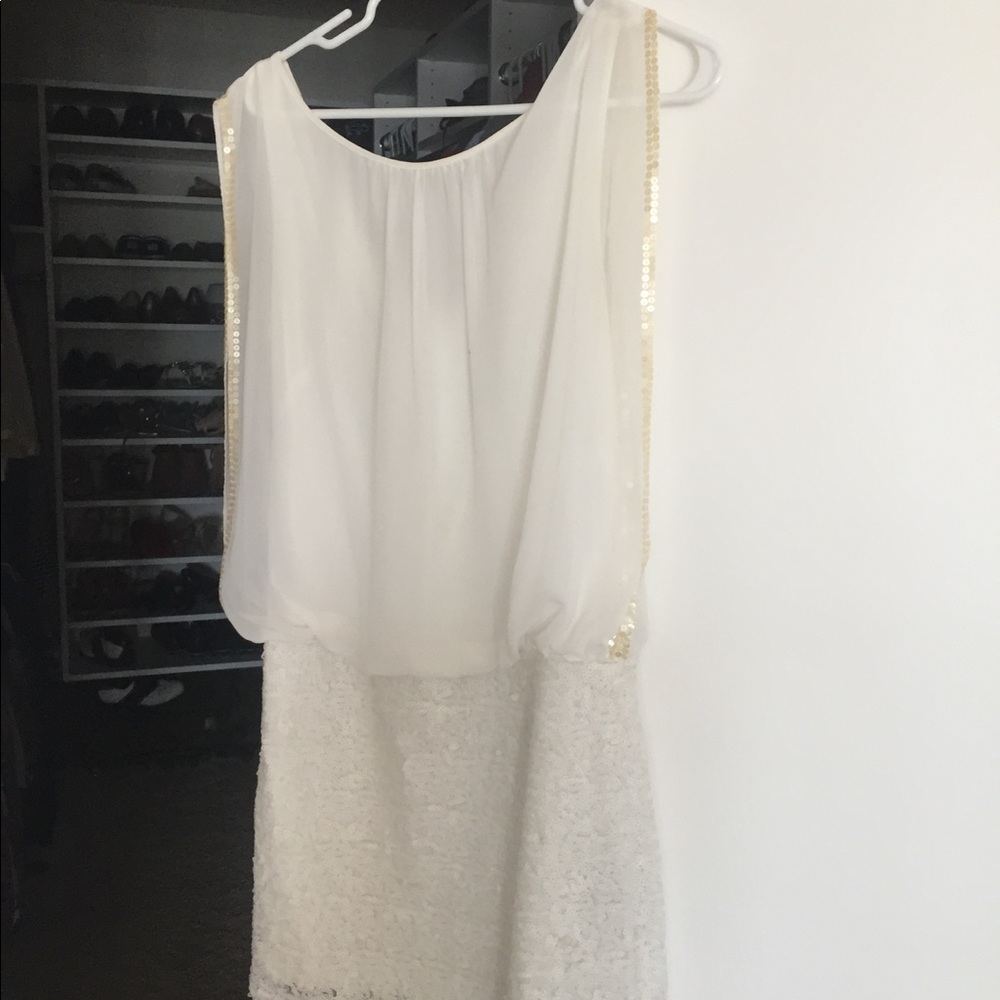 White dress