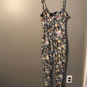One piece floral body suit