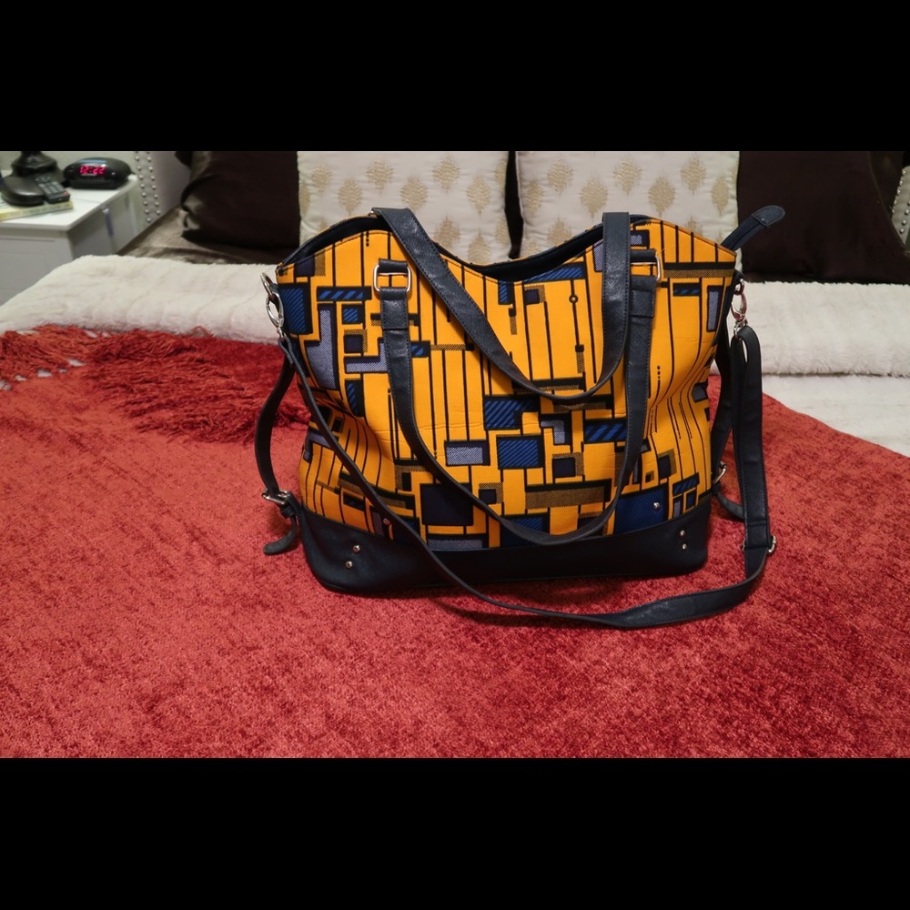 Custom Handmade African Ankara Bag