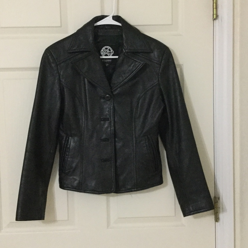 Leather jacket