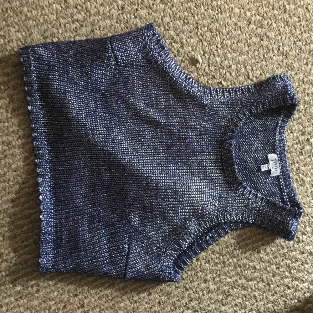 Sweater Crop Top from Tobi