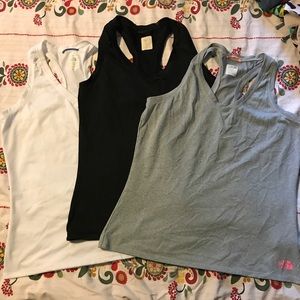 North face Vapor Wick V-Neck tanks