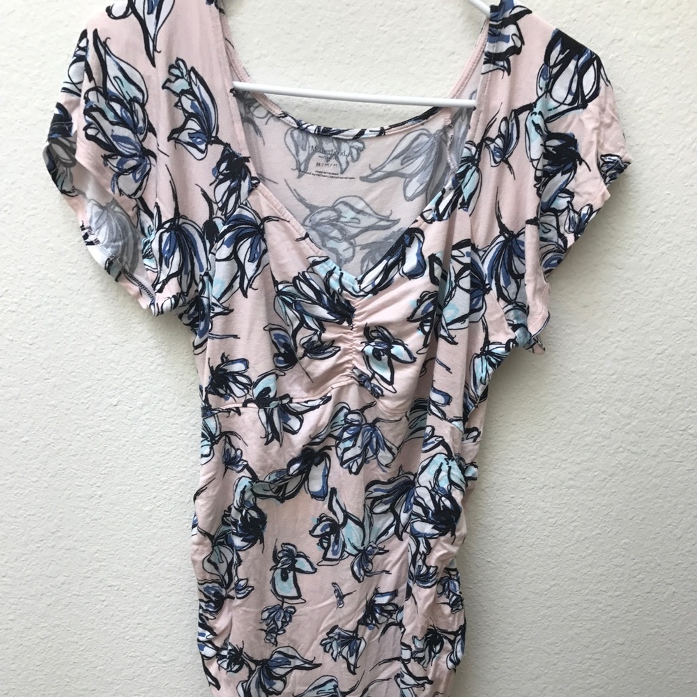 Flutter Sleeve Maternity Top