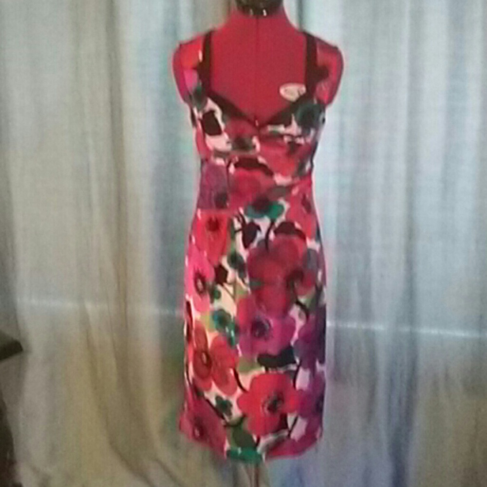 Nanete Lepore Silk Floral Dress