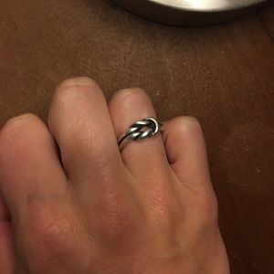 James Avery knot ring.