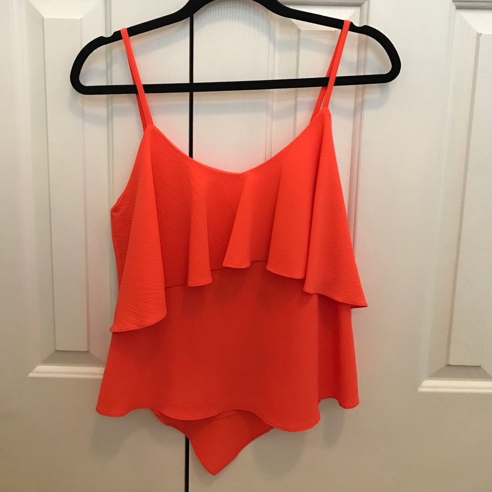 Flowy Tank with crisscross back detail