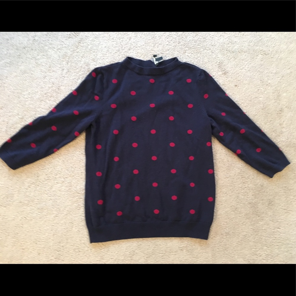 Polka Dot Talbots sweater