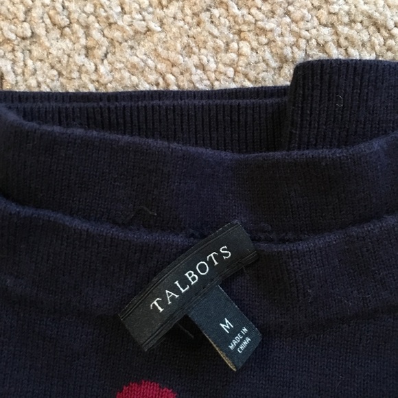 Polka Dot Talbots sweater - Picture 4 of 4