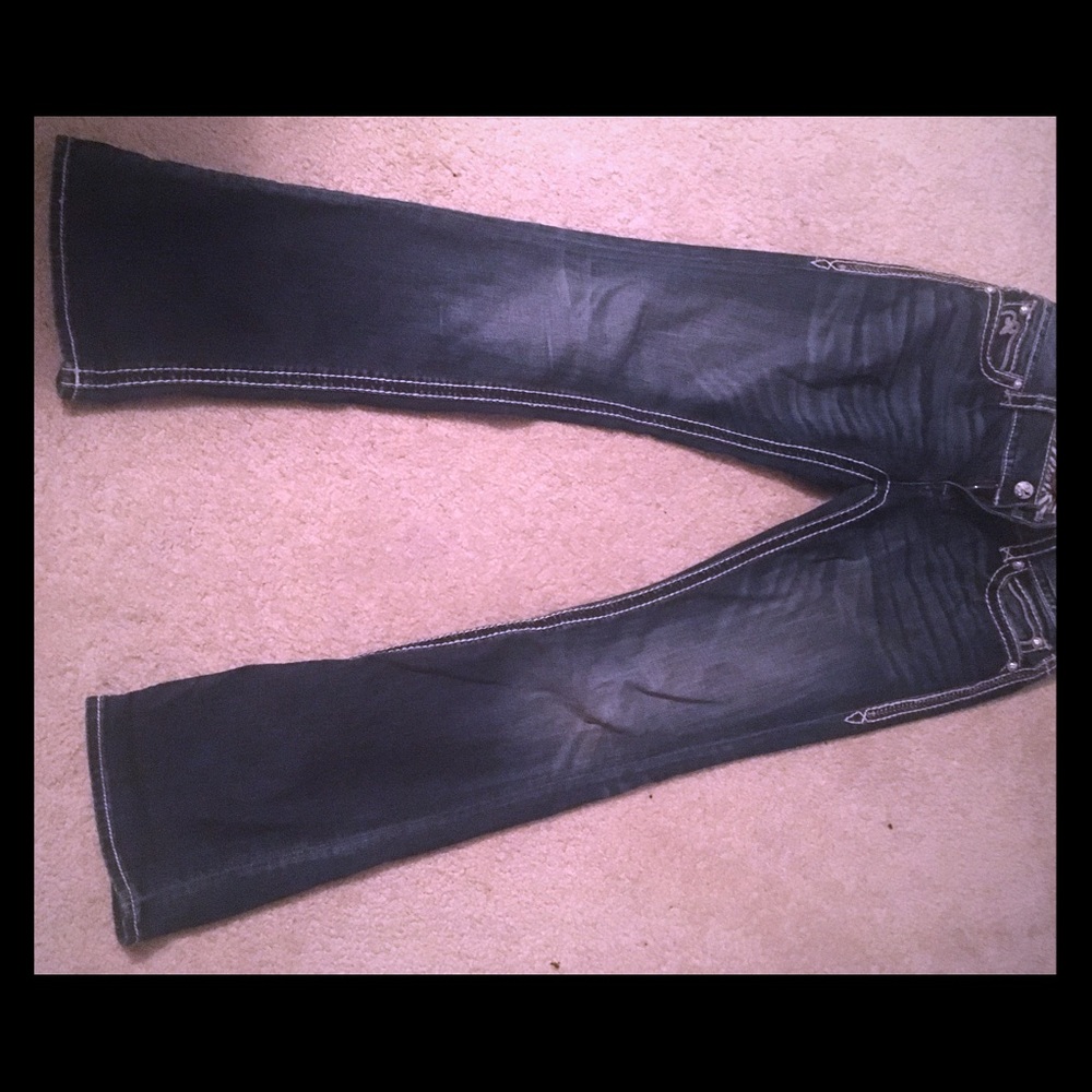 Size 29 x34 inseam rockstar revival jeans EUC