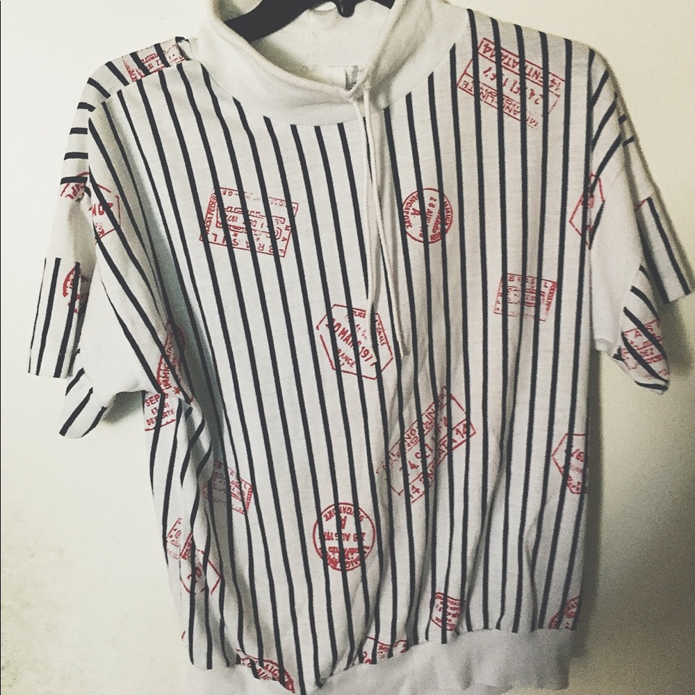 Cute Postal Design Top ✨