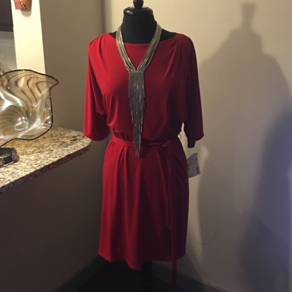 Red Jessica Simpson Dress