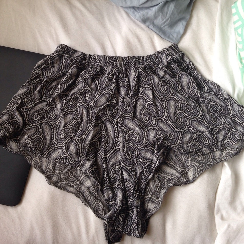 stretched out brandy melville shorts