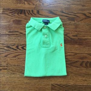 Ralph Lauren Polo Short Sleeve Like Green -Boys