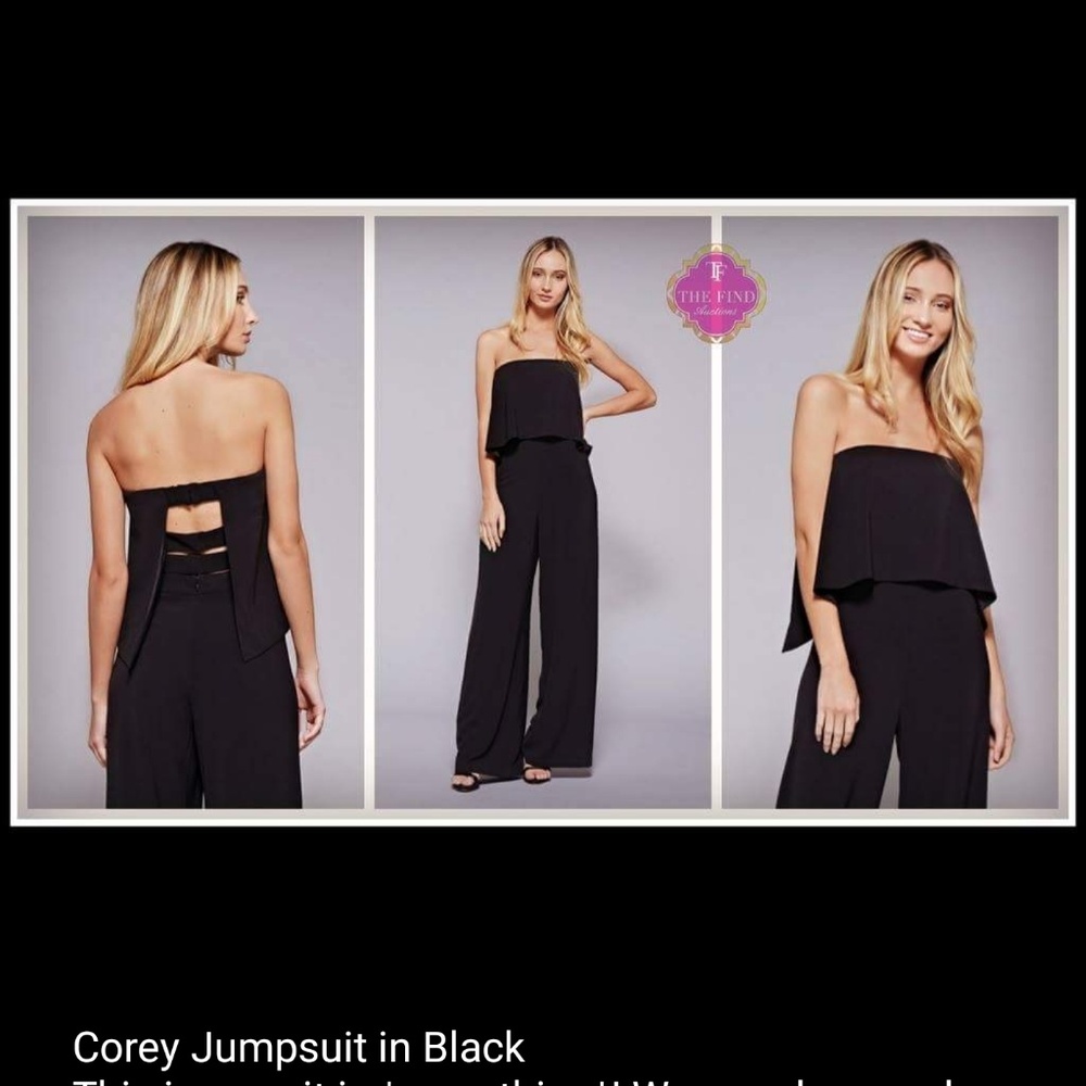 Strapless jumpsuit