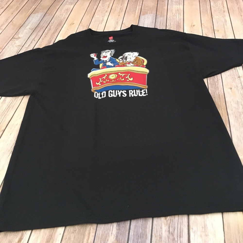 Black Old Guys Rule T-Shirt