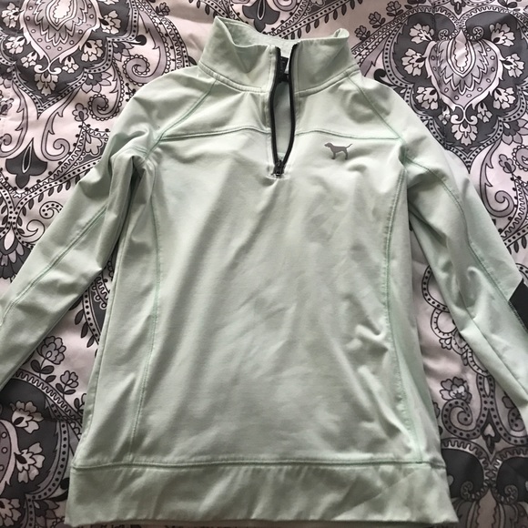 Mint green half zip - Picture 1 of 4