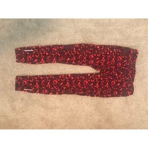 Athletic running tights