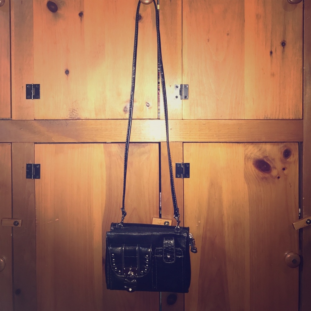 Kathy Van Zeeland Black Crossbody