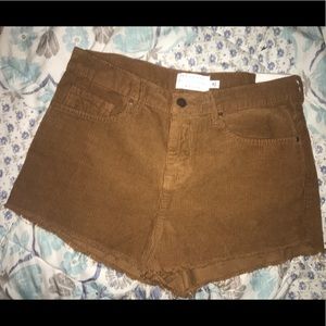 Kendell & Kylie brown suede Shorts