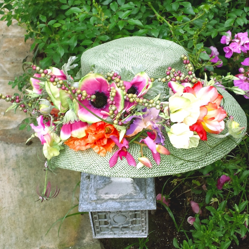 Flower Summer Wedding Hat