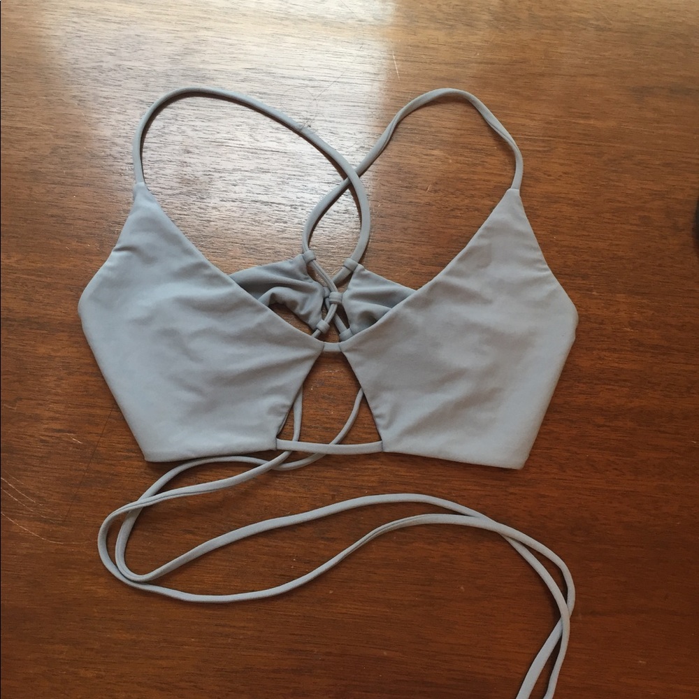 Citrine Swim Top