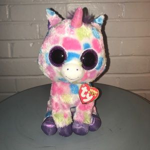 TY Beanie Boo Wishful Unicorn BNWT